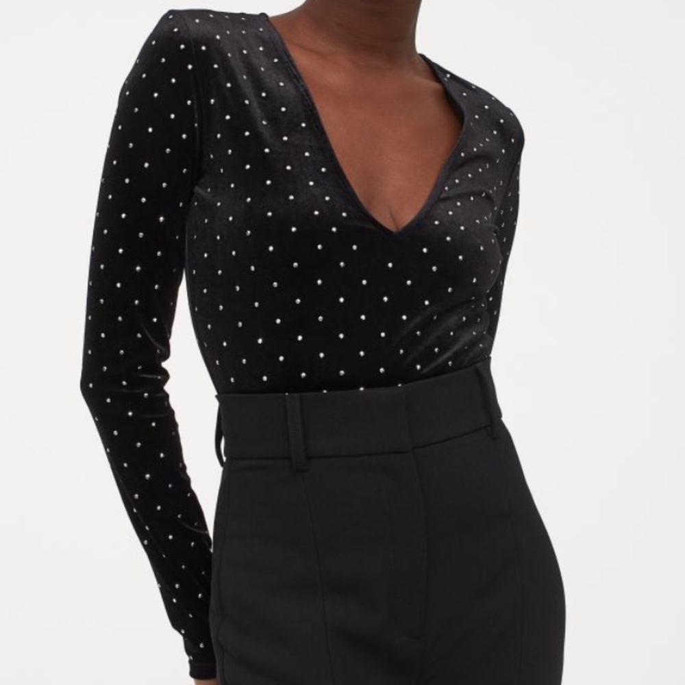 H&M V-Neck Bodysuit